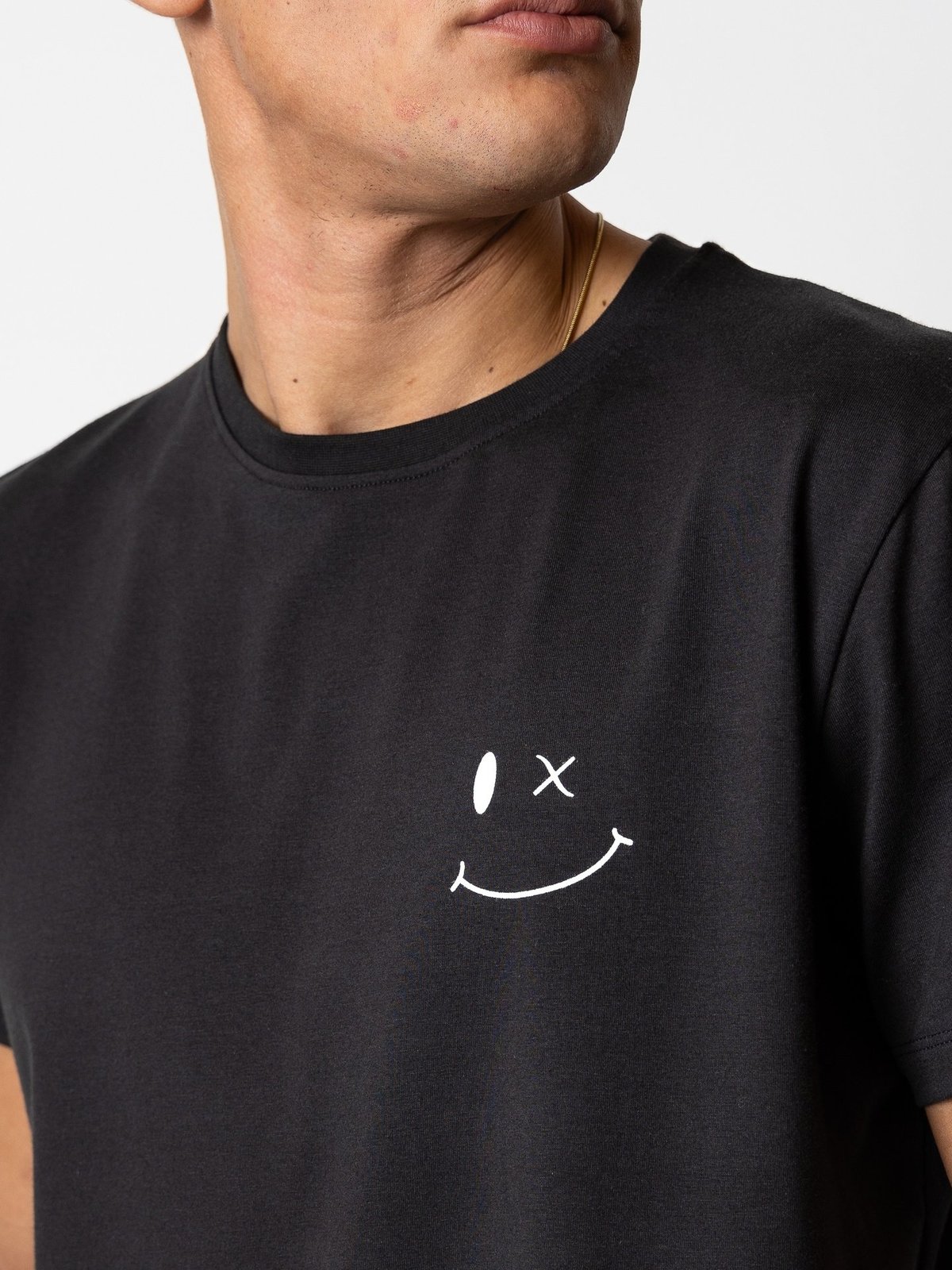 CLEAN CUT COPENHAGEN Patrick Organic Tee Black / White print