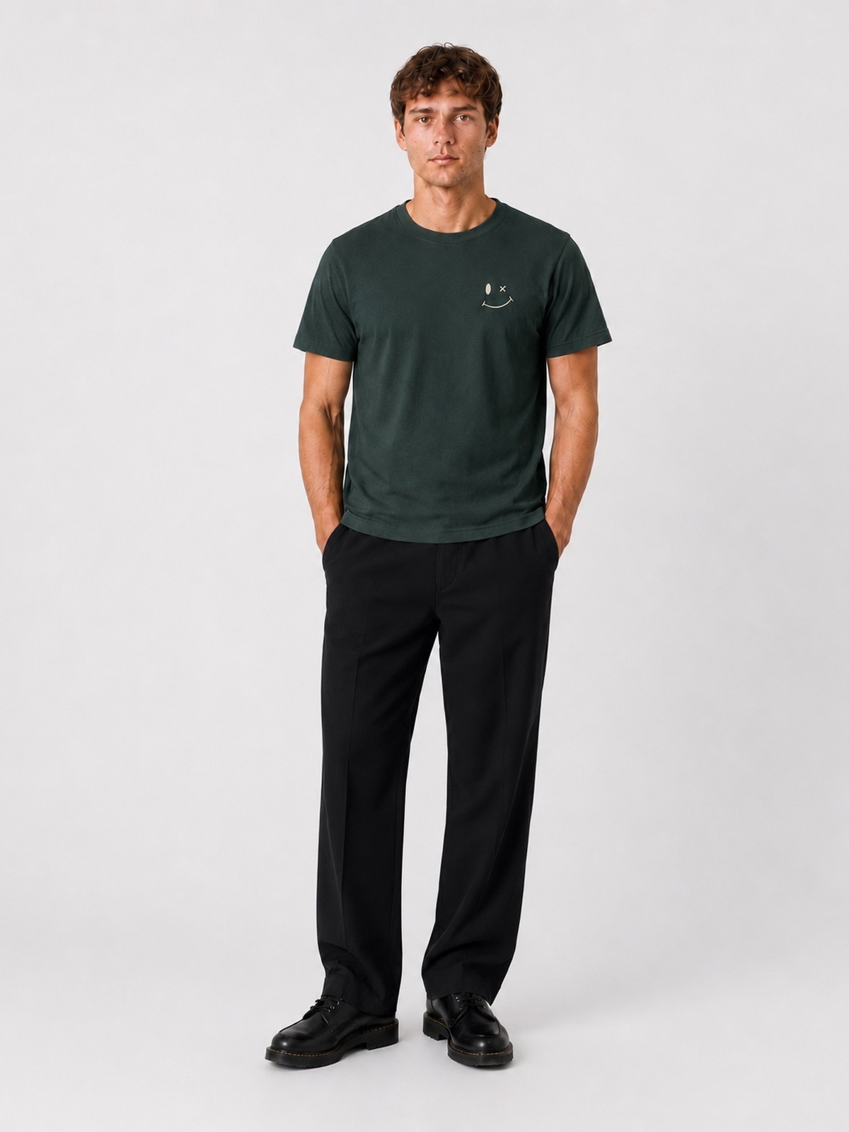 Clean Cut Copenhagen Patrick Organic Tee Forest green