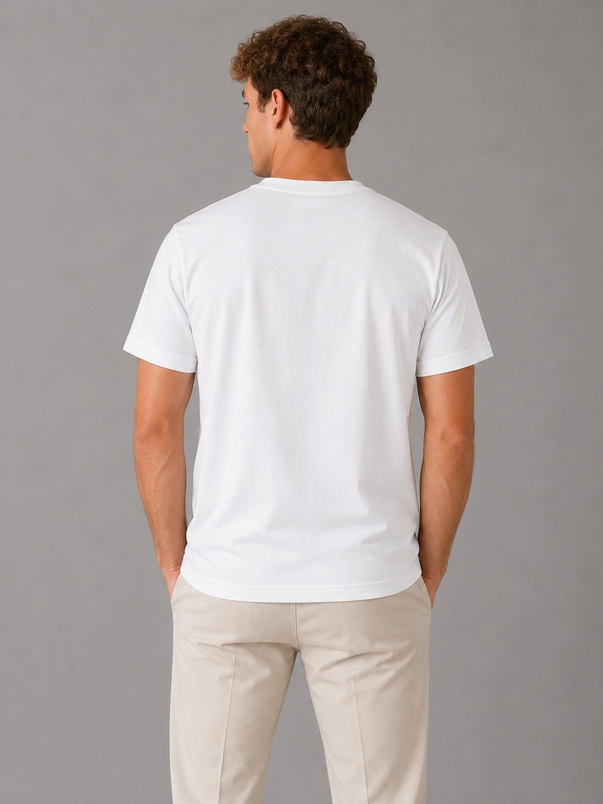 Clean Cut Copenhagen Patrick Organic Tee White