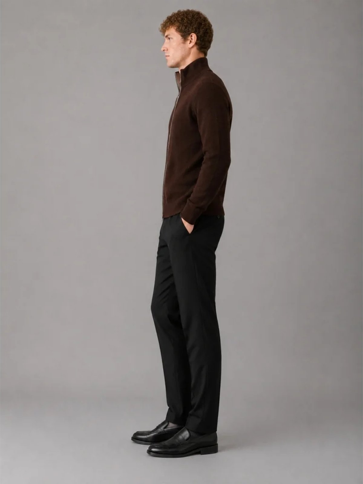 Clean Cut Copenhagen Mario Cardigan Dark Brown