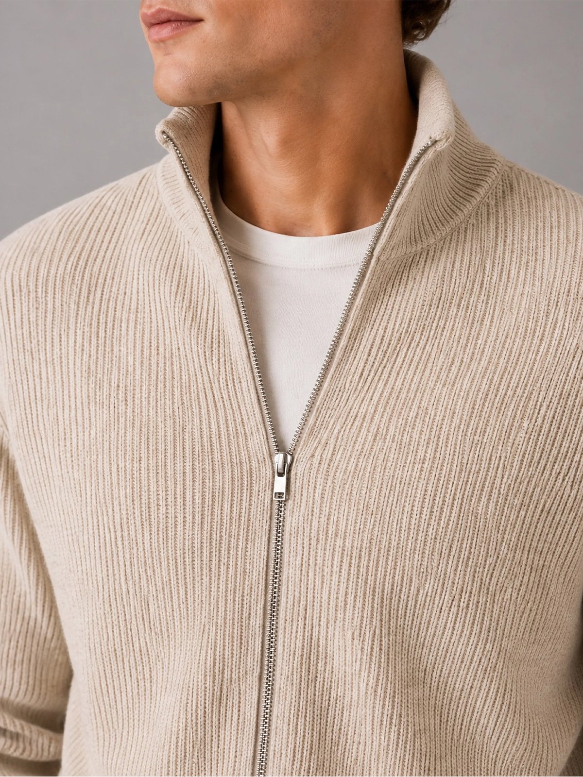 Clean Cut Copenhagen Mario Cardigan Beige