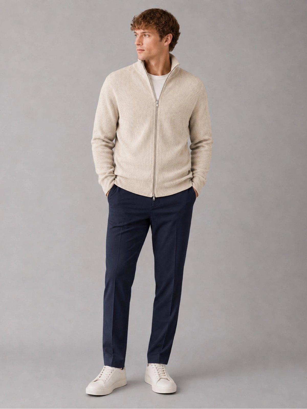 Clean Cut Copenhagen Mario Cardigan Beige