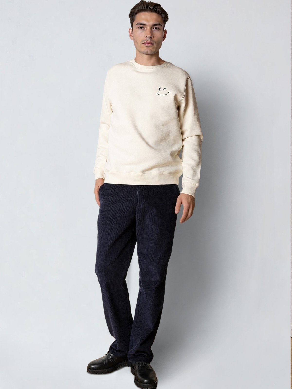 CLEAN CUT COPENHAGEN Patrick Sweatshirt Ecru