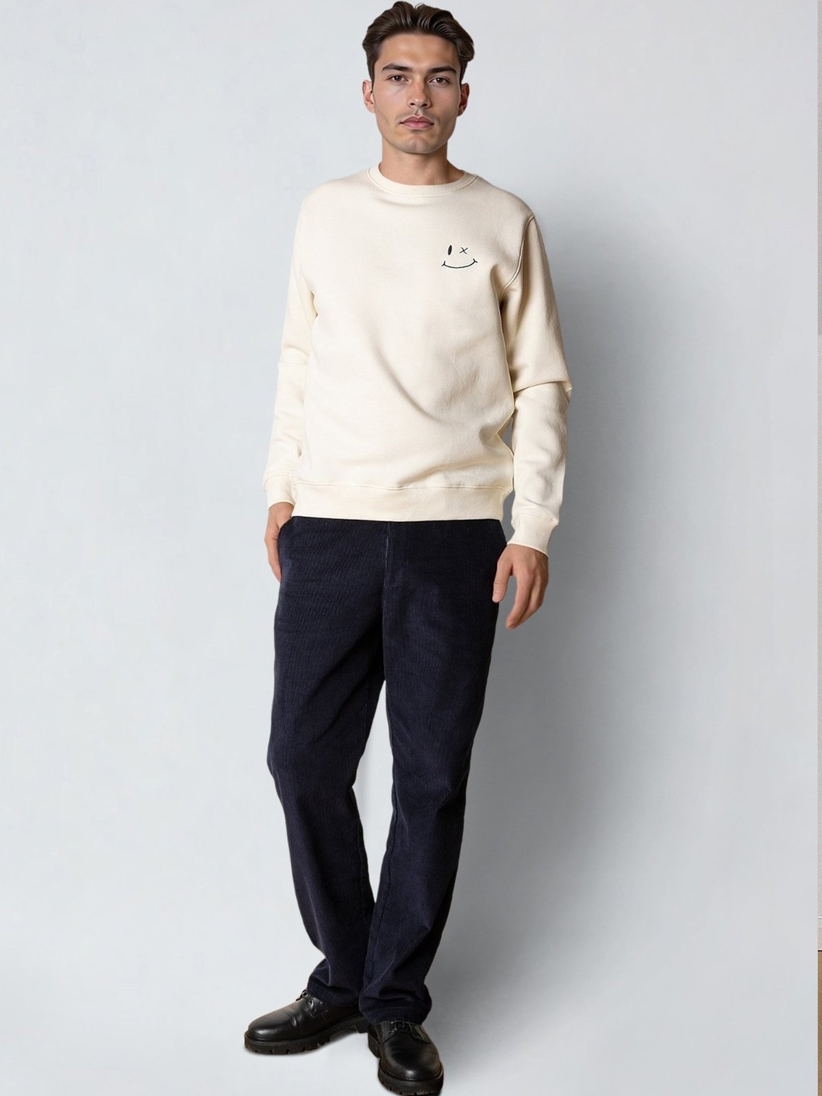 CLEAN CUT COPENHAGEN Patrick Sweatshirt Ecru