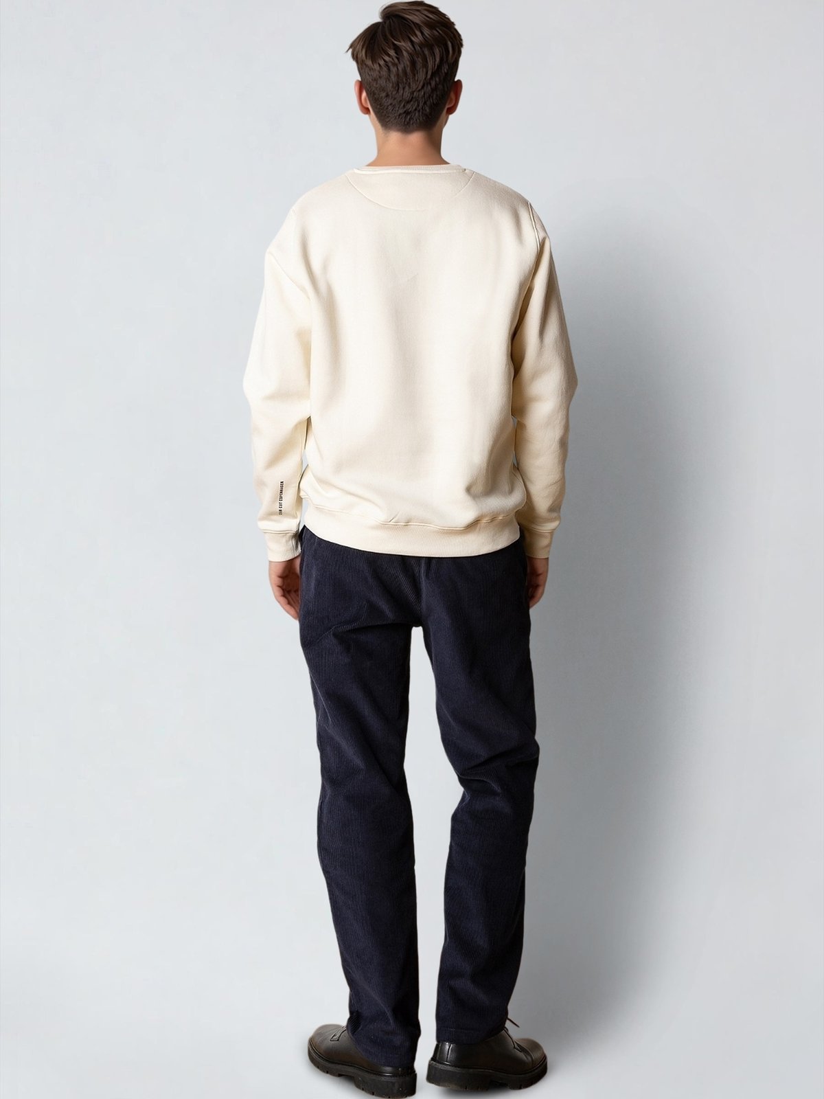 CLEAN CUT COPENHAGEN Patrick Sweatshirt Ecru