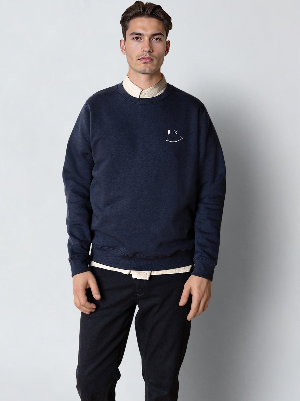 CLEAN CUT COPENHAGEN Patrick Sweatshirt Navy