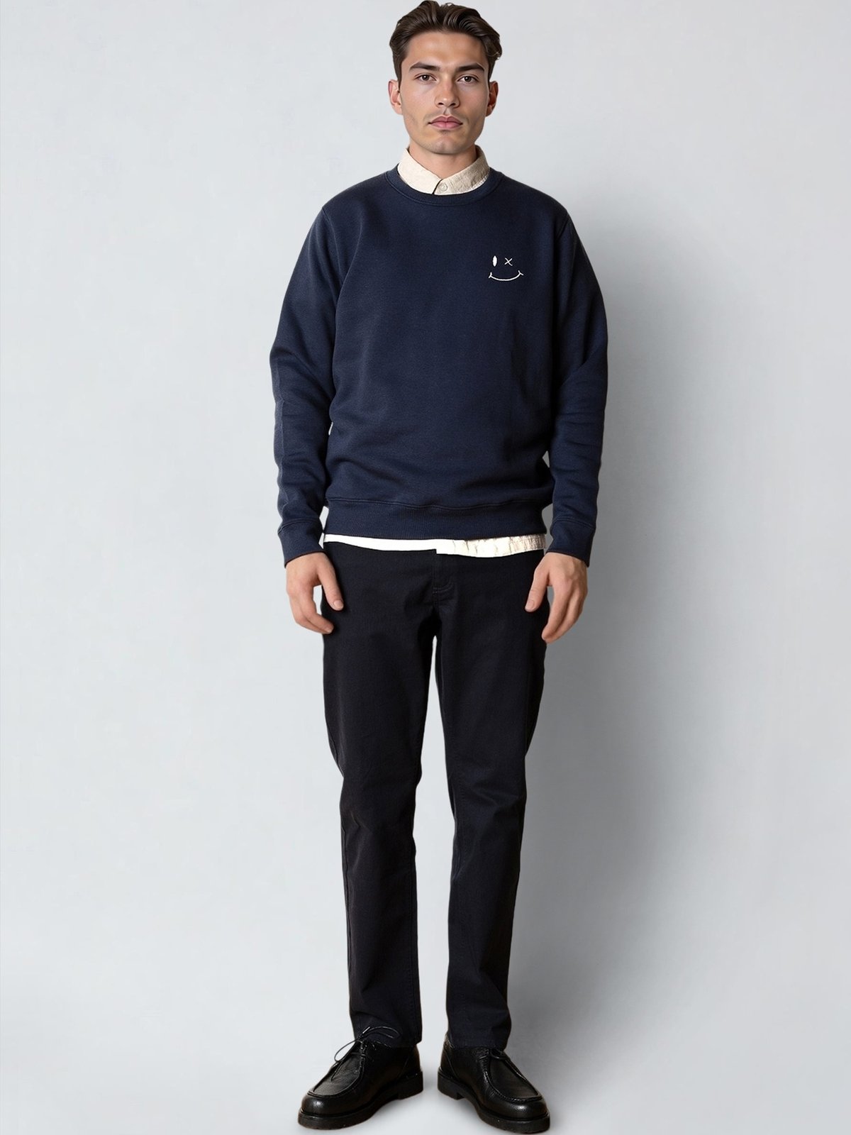 CLEAN CUT COPENHAGEN Patrick Sweatshirt Navy