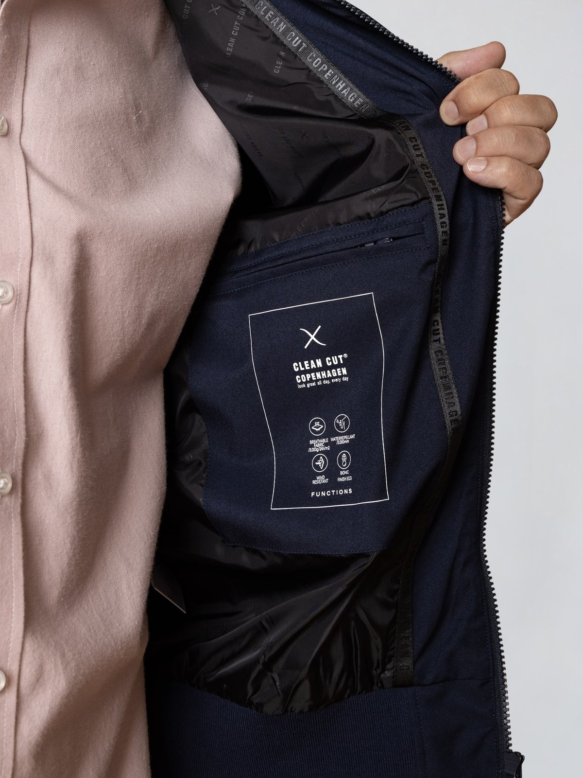 CLEAN CUT COPENHAGEN Adam Jacket Navy