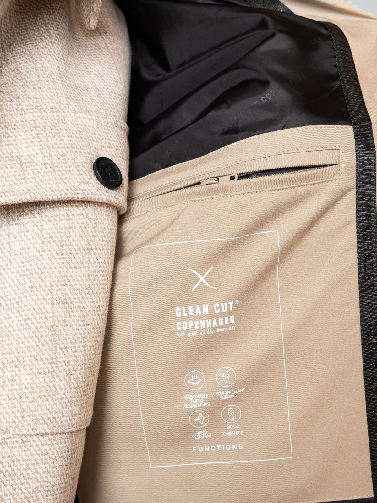 CLEAN CUT COPENHAGEN Adam Jacket Sand