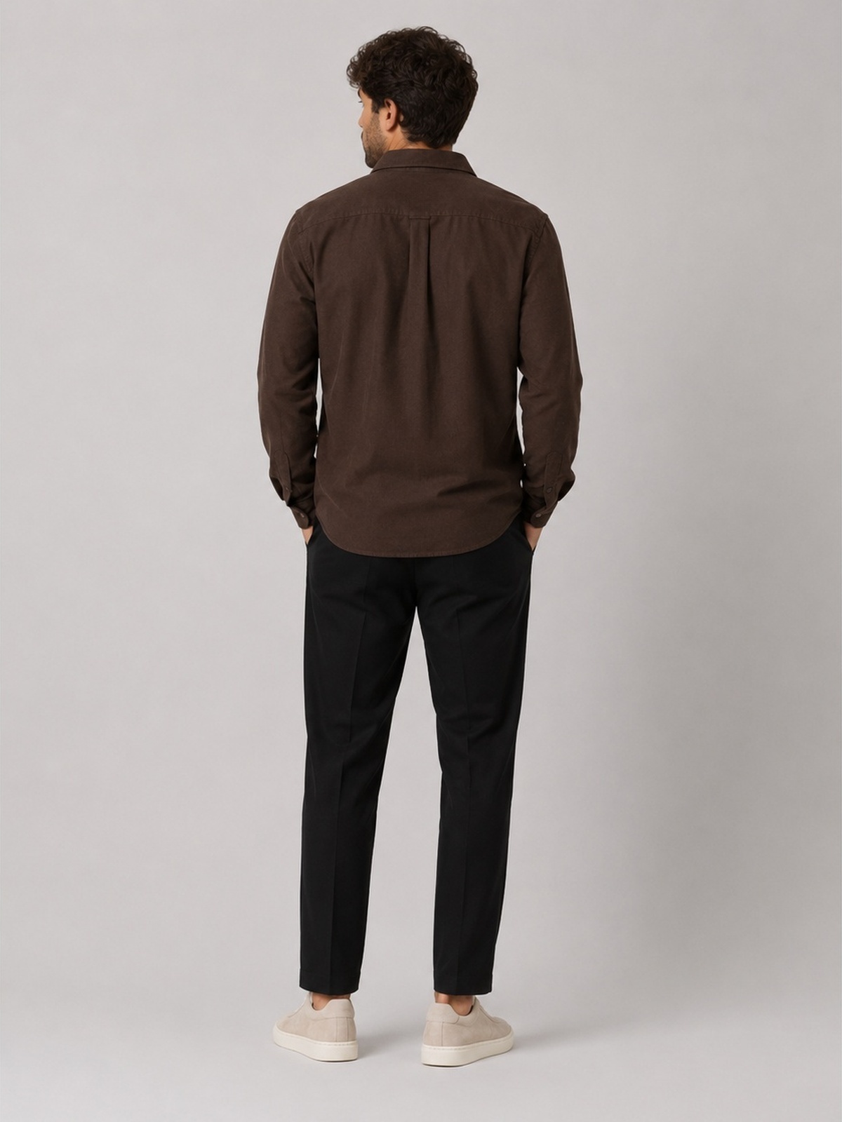 Clean Cut Copenhagen Corduroy Shirt Dark brown