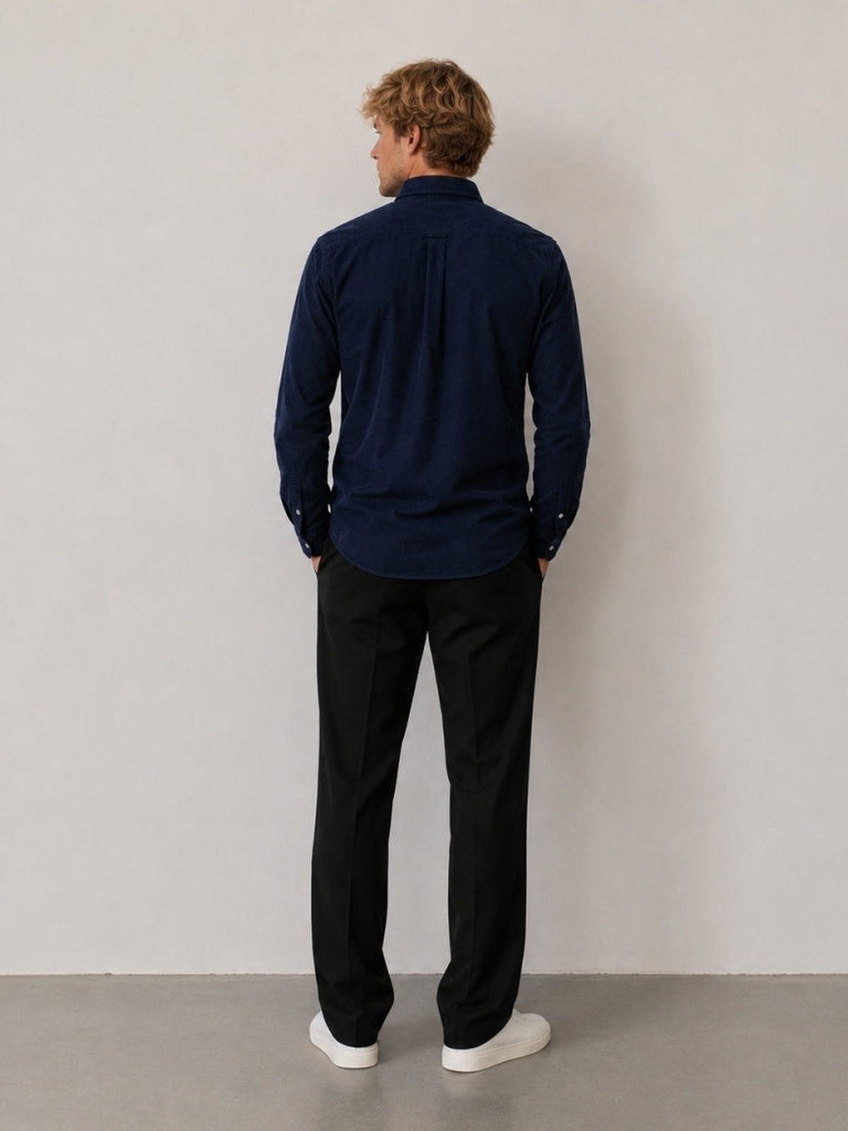 Clean Cut Copenhagen Corduroy Shirt Blå