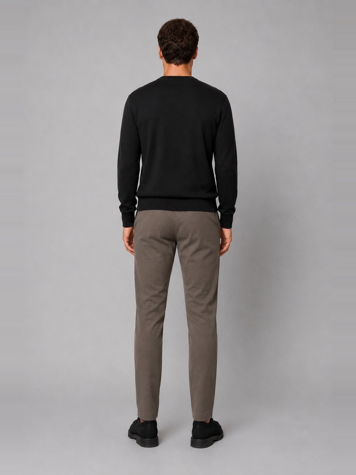 Clean Cut Copenhagen Merino Crewneck Knit Black