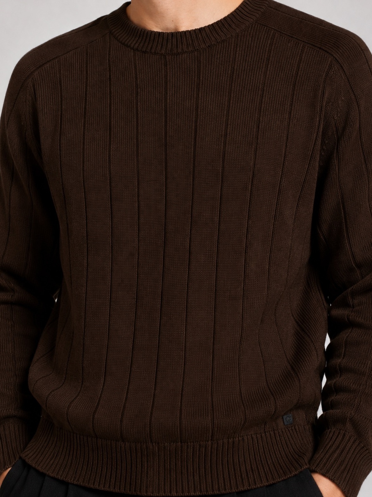 Clean Cut Copenhagen Bertil Cashmere Knit Dark brown
