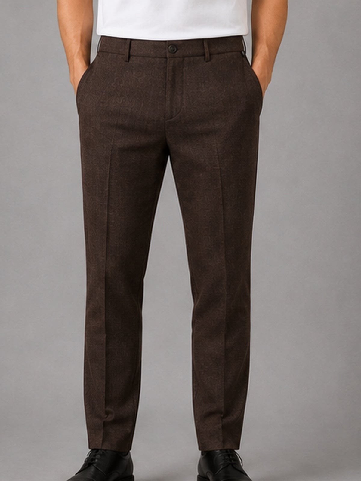 Clean Cut Copenhagen Sigurd Structured Pants Brown