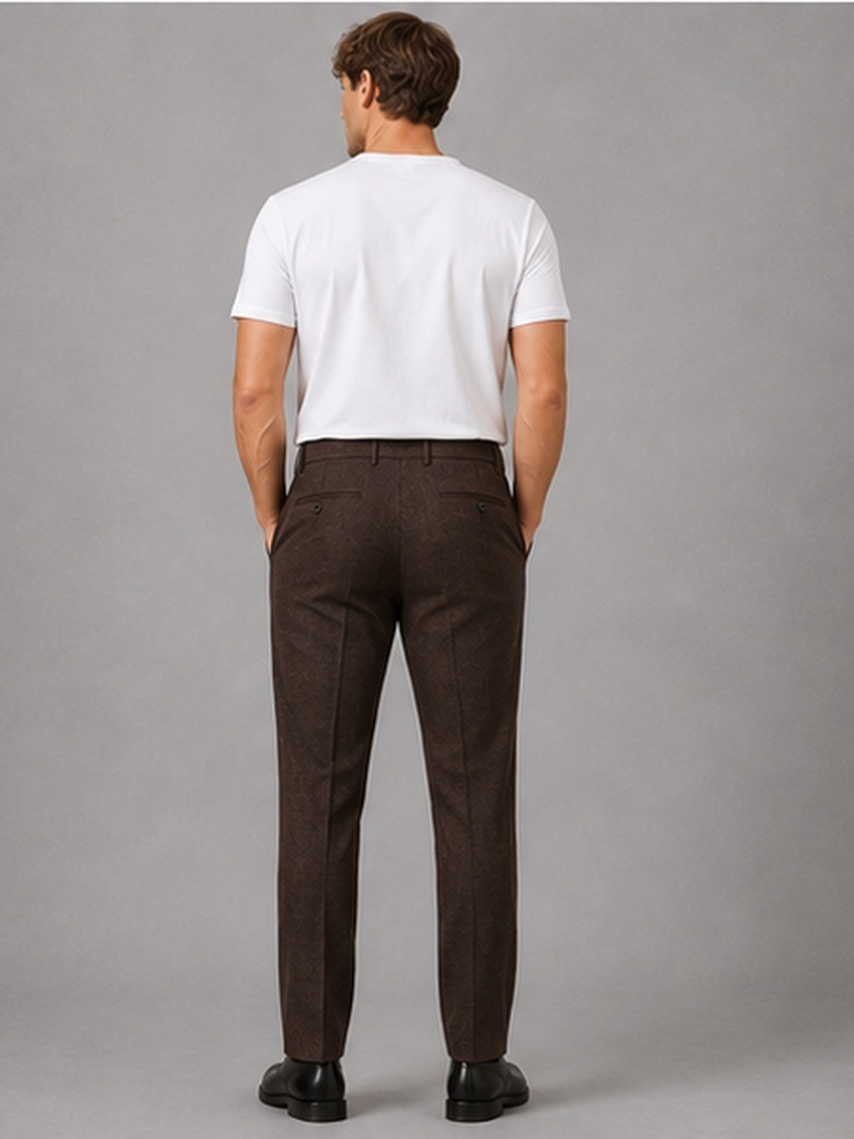 Clean Cut Copenhagen Sigurd Structured Pants Brown