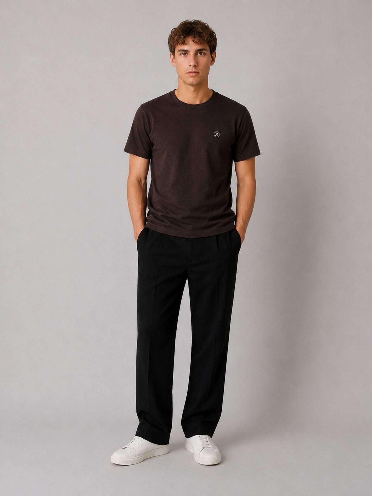 Clean Cut Copenhagen X Organic T-Shirt Dark Brown