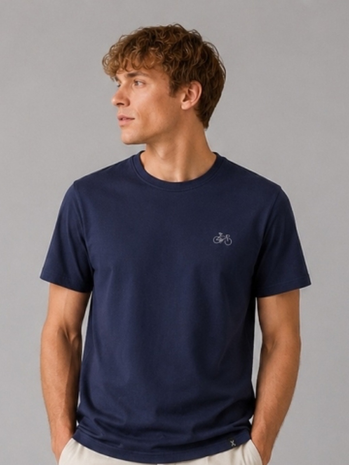 Clean Cut Copenhagen Hygge Organic T-Shirt Navy