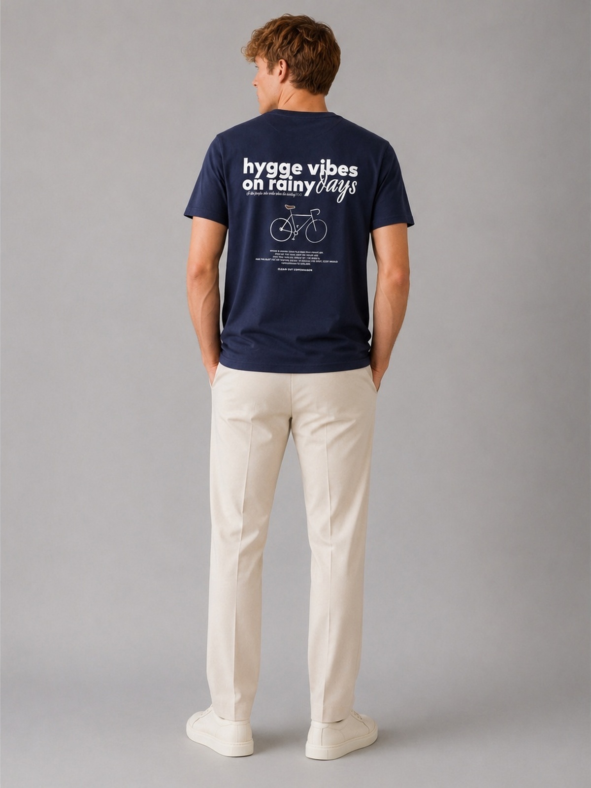 Clean Cut Copenhagen Hygge Organic T-Shirt Navy