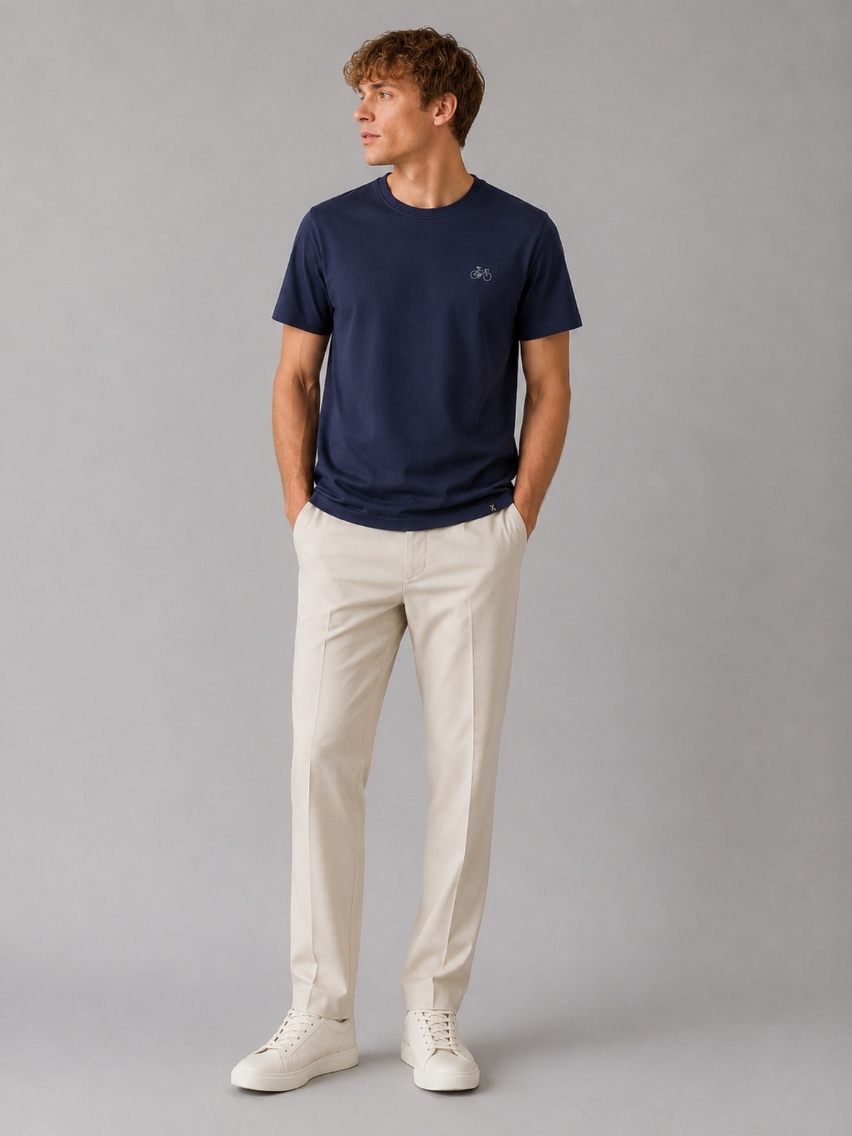Clean Cut Copenhagen Hygge Organic T-Shirt Navy