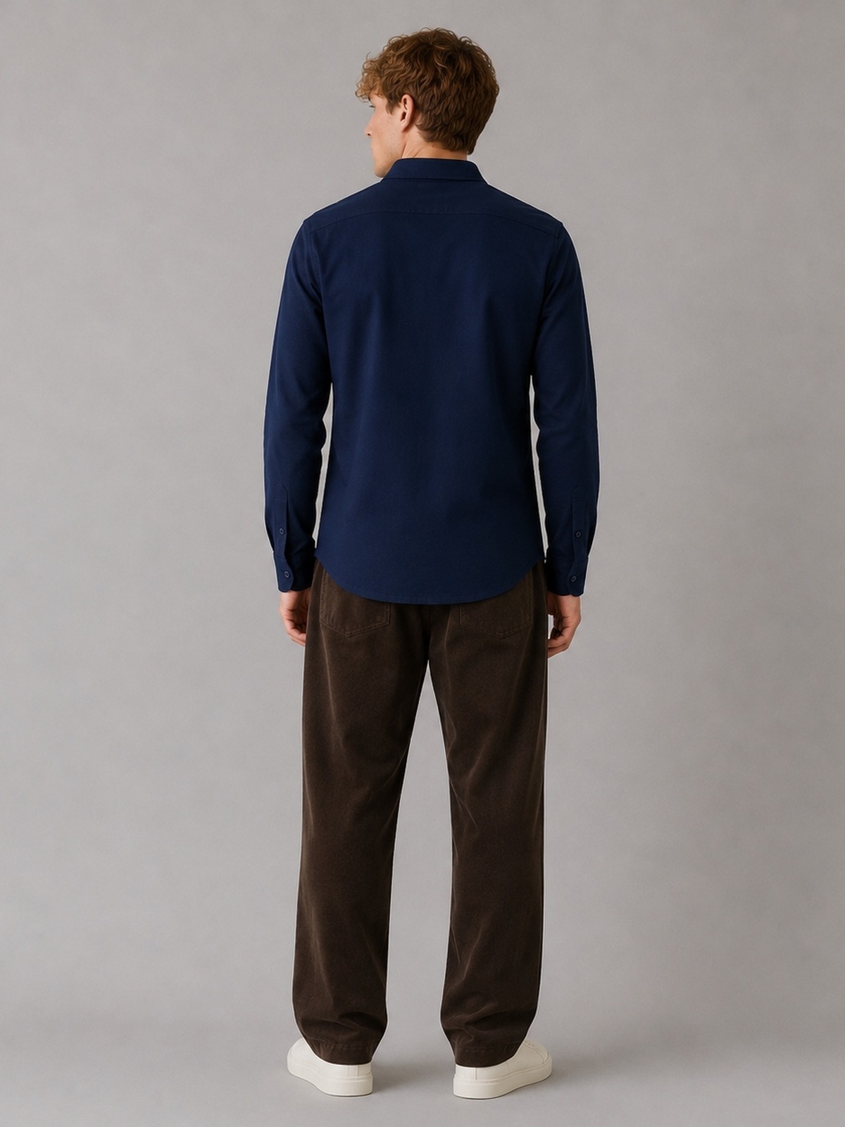 Clean Cut Copenhagen Emil Stretch Shirt Navy