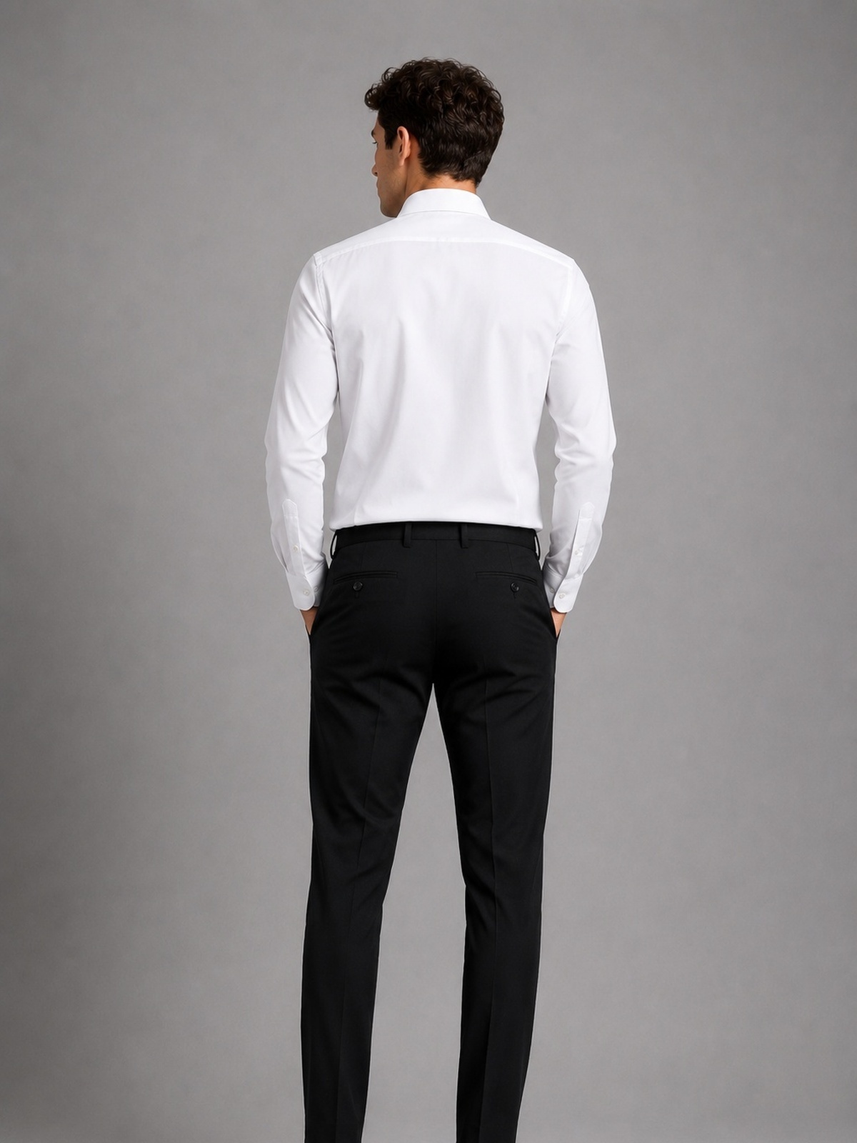 Clean Cut Copenhagen Emil Stretch Shirt White