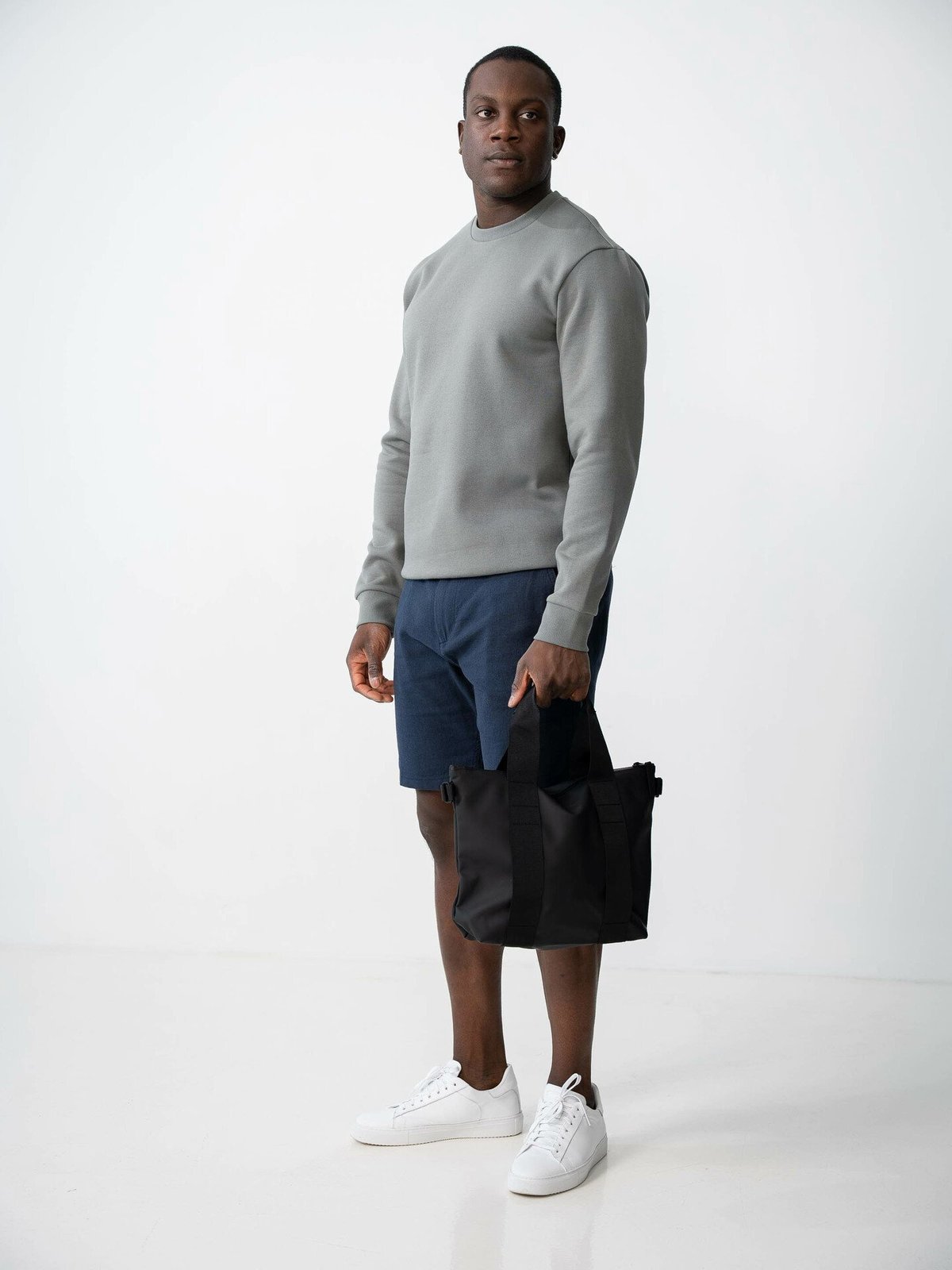 Rains Tote Bag Micro Black