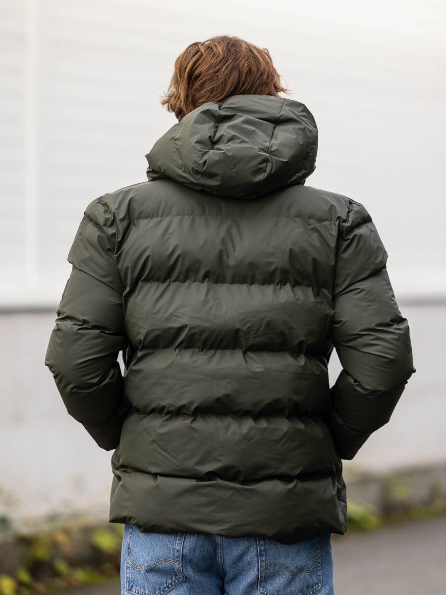 Rains Alta Puffer Jacket Green