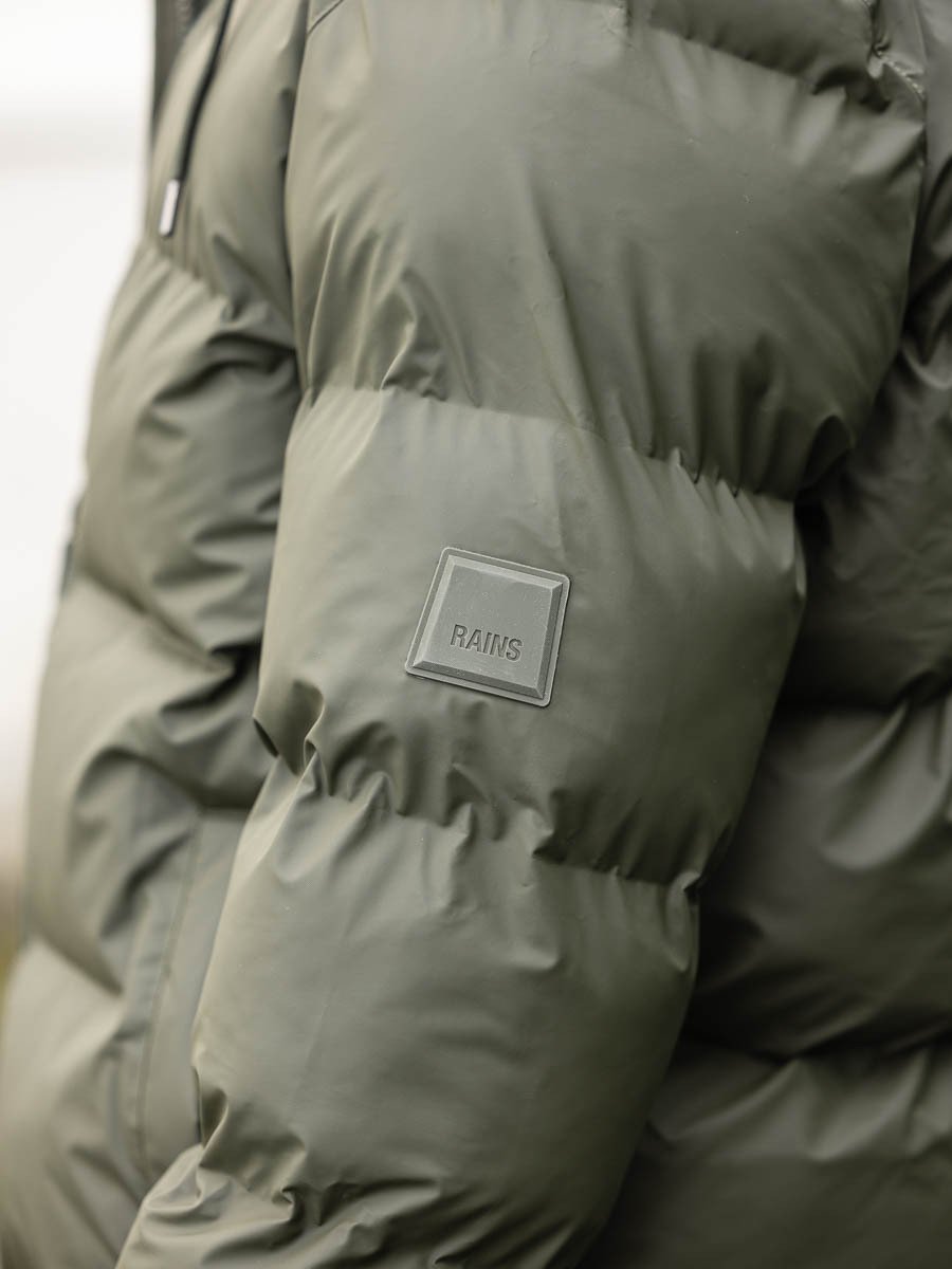 Rains Alta Puffer Jacket Green