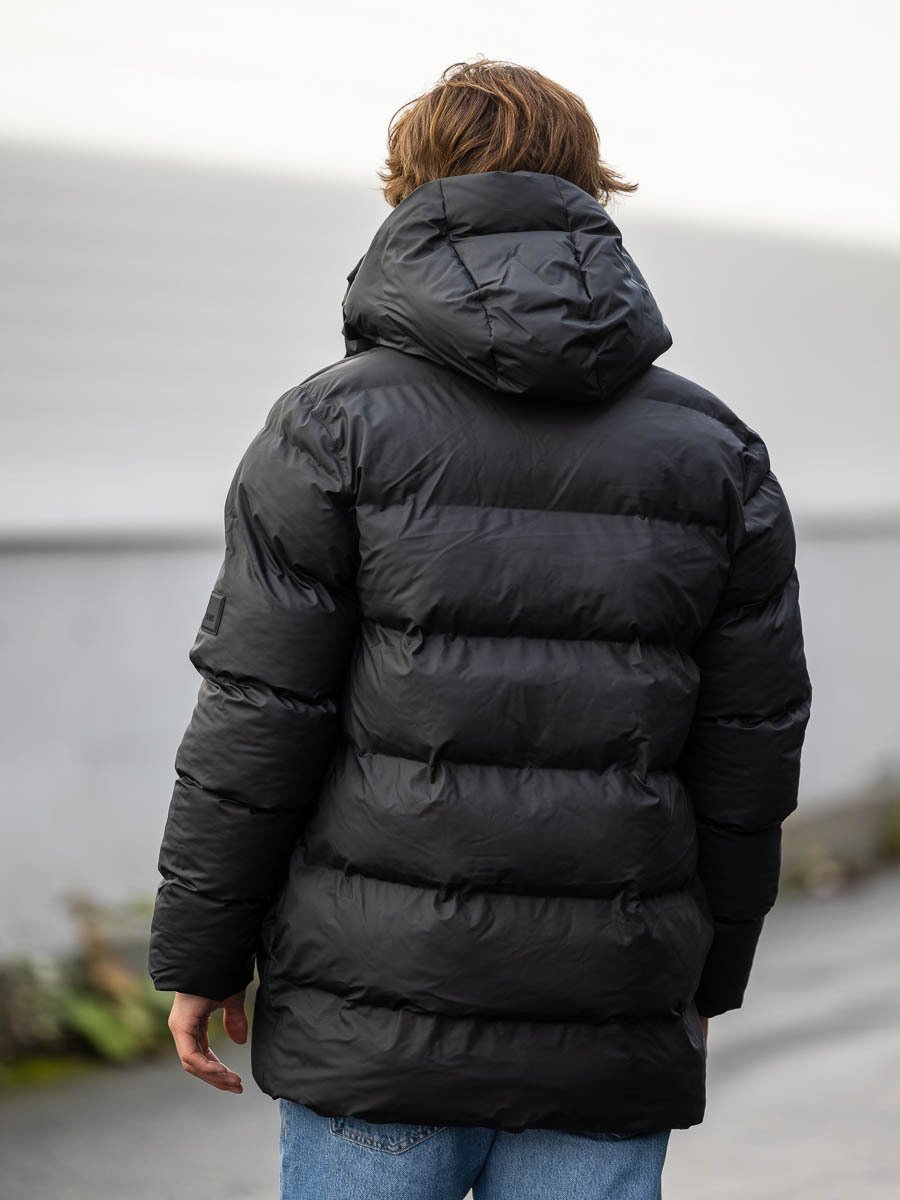 Rains Alta Puffer Parka Black
