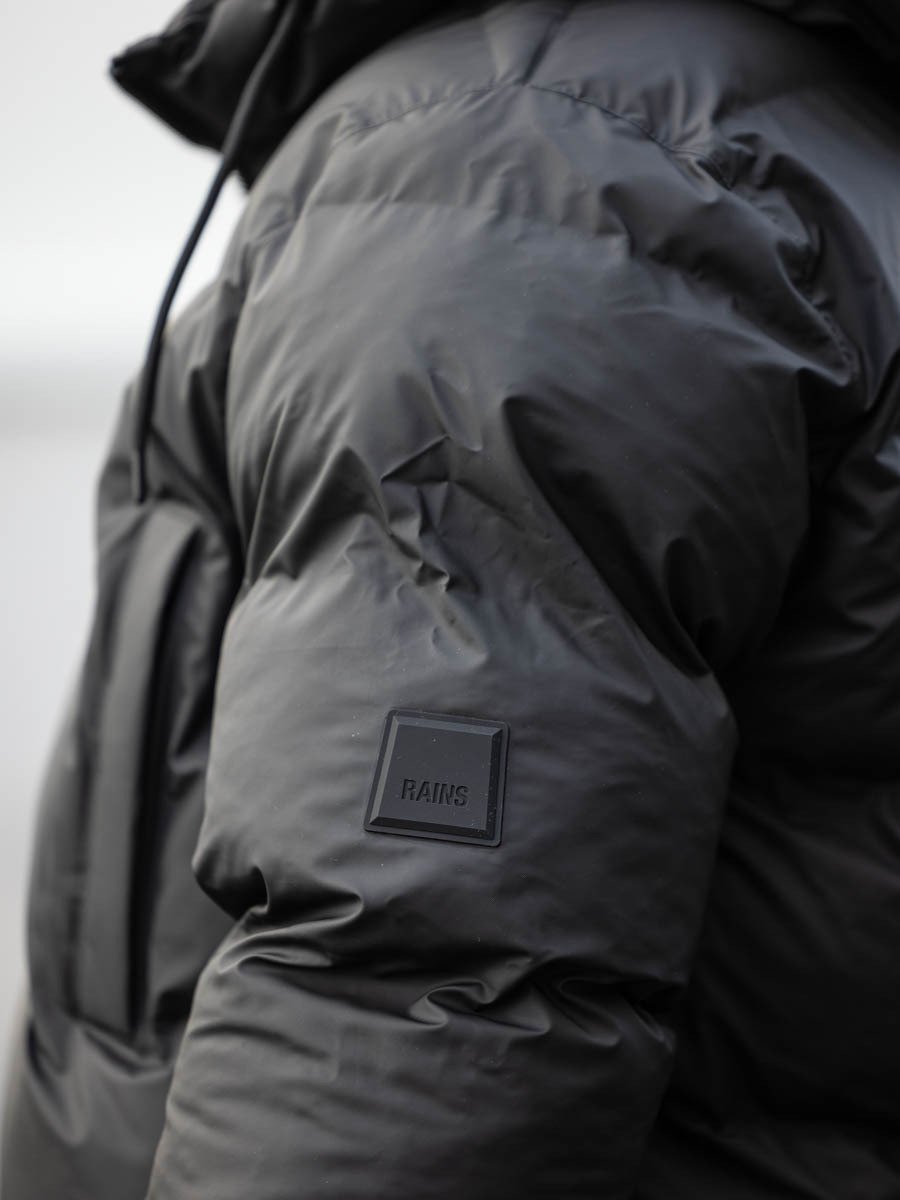 Rains Alta Puffer Parka Black