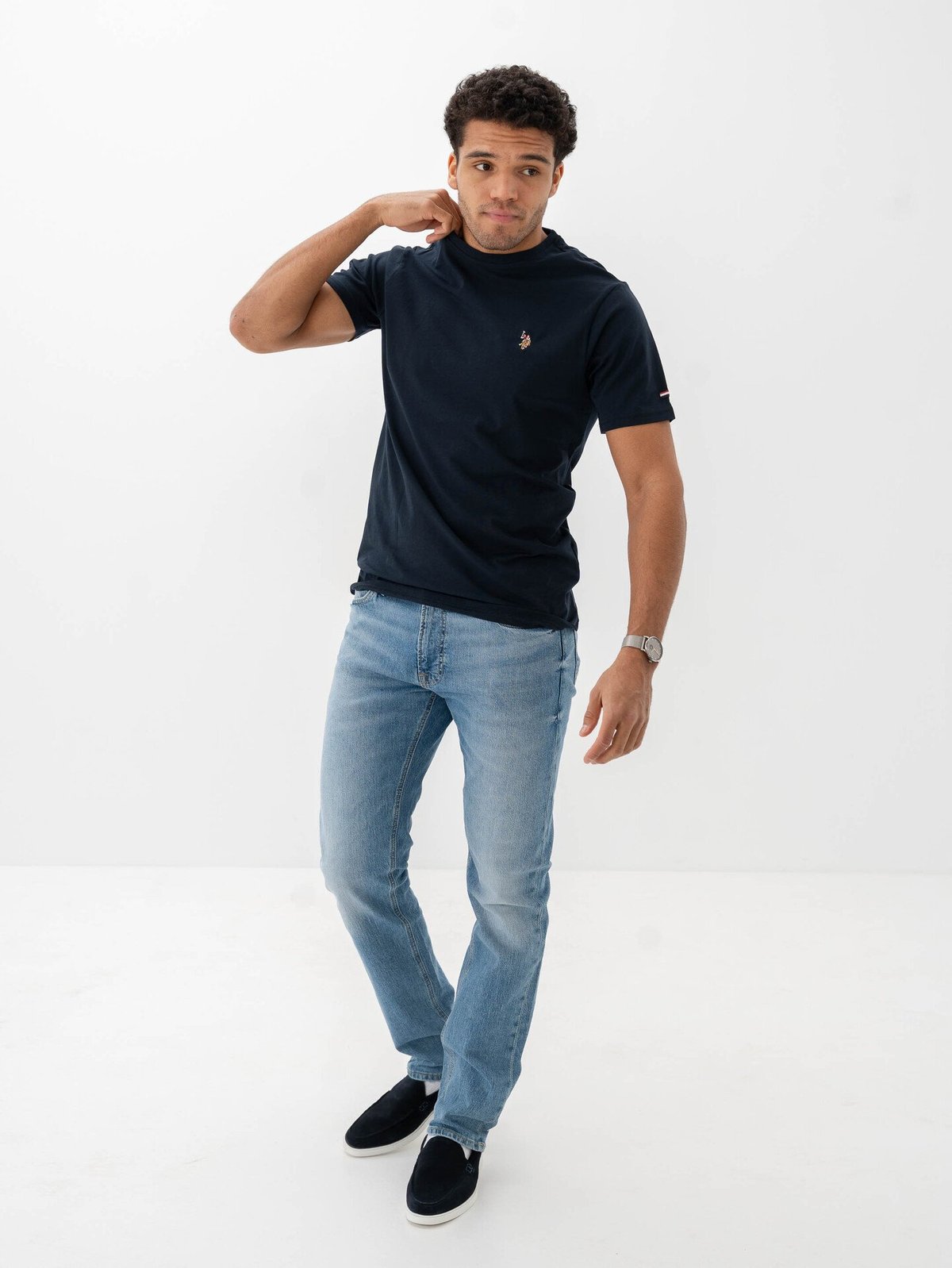 Roberto Rosso Carlo Loafer Suede Navy