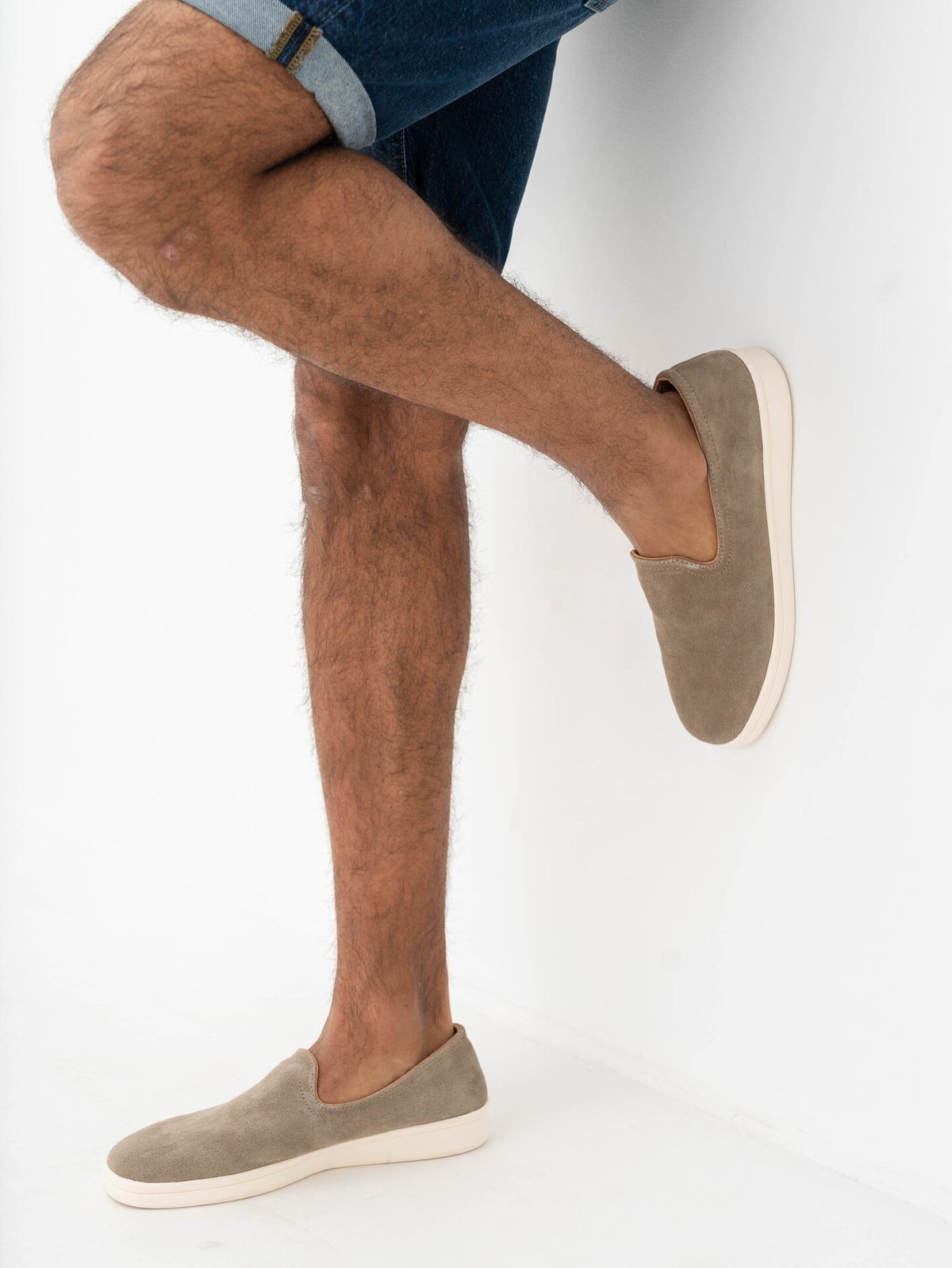 Roberto Rosso Genova Loafer Suede Beige