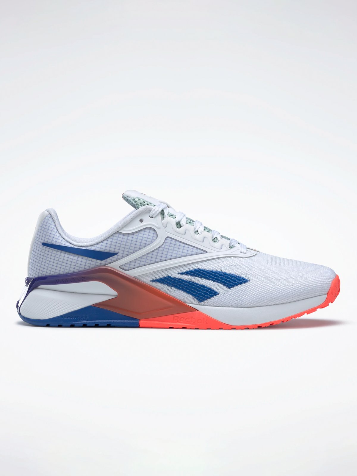 Reebok Nano X2 Cloud White / Vector Blue / Orange Flare