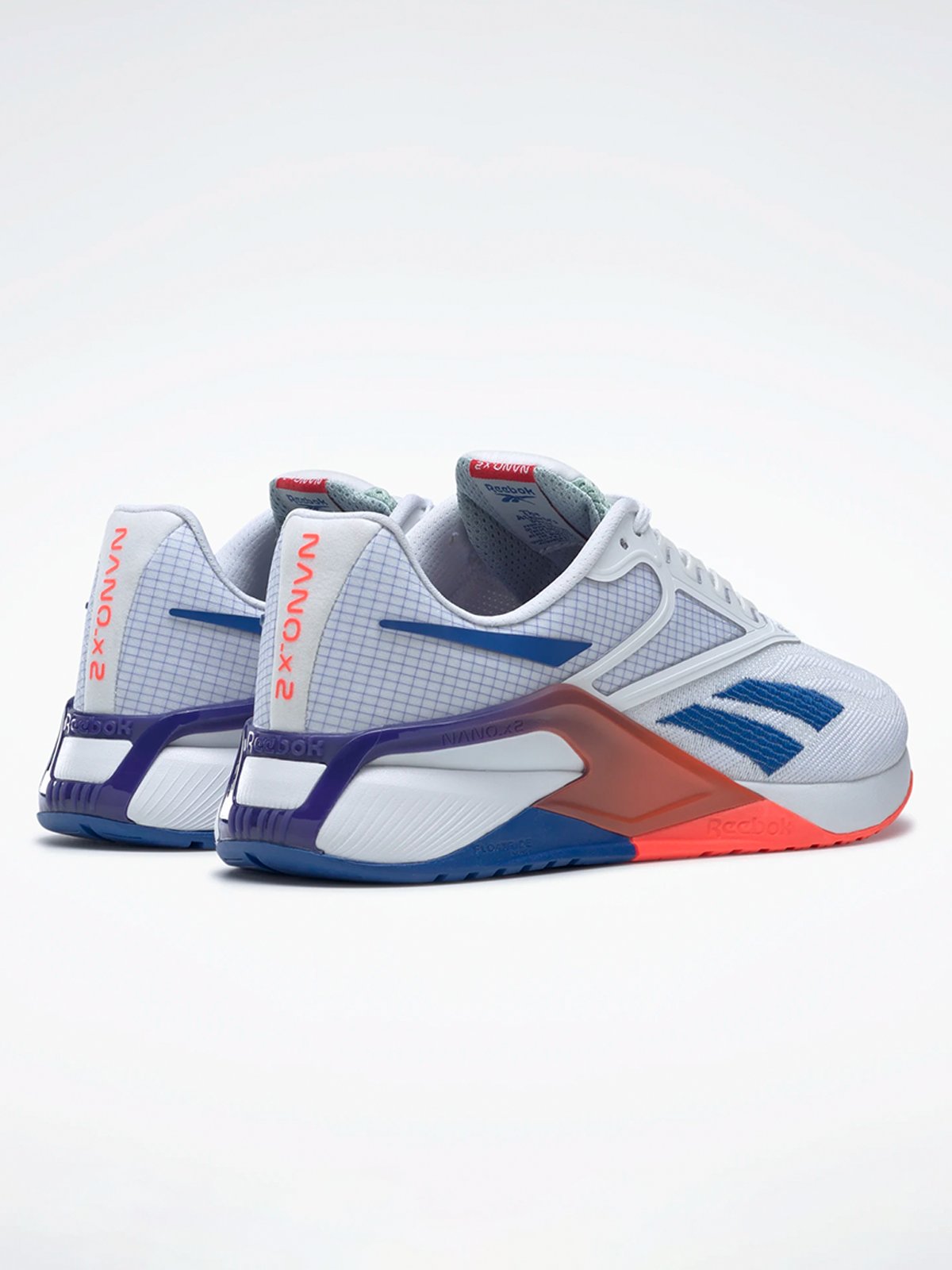 Reebok Nano X2 Cloud White / Vector Blue / Orange Flare