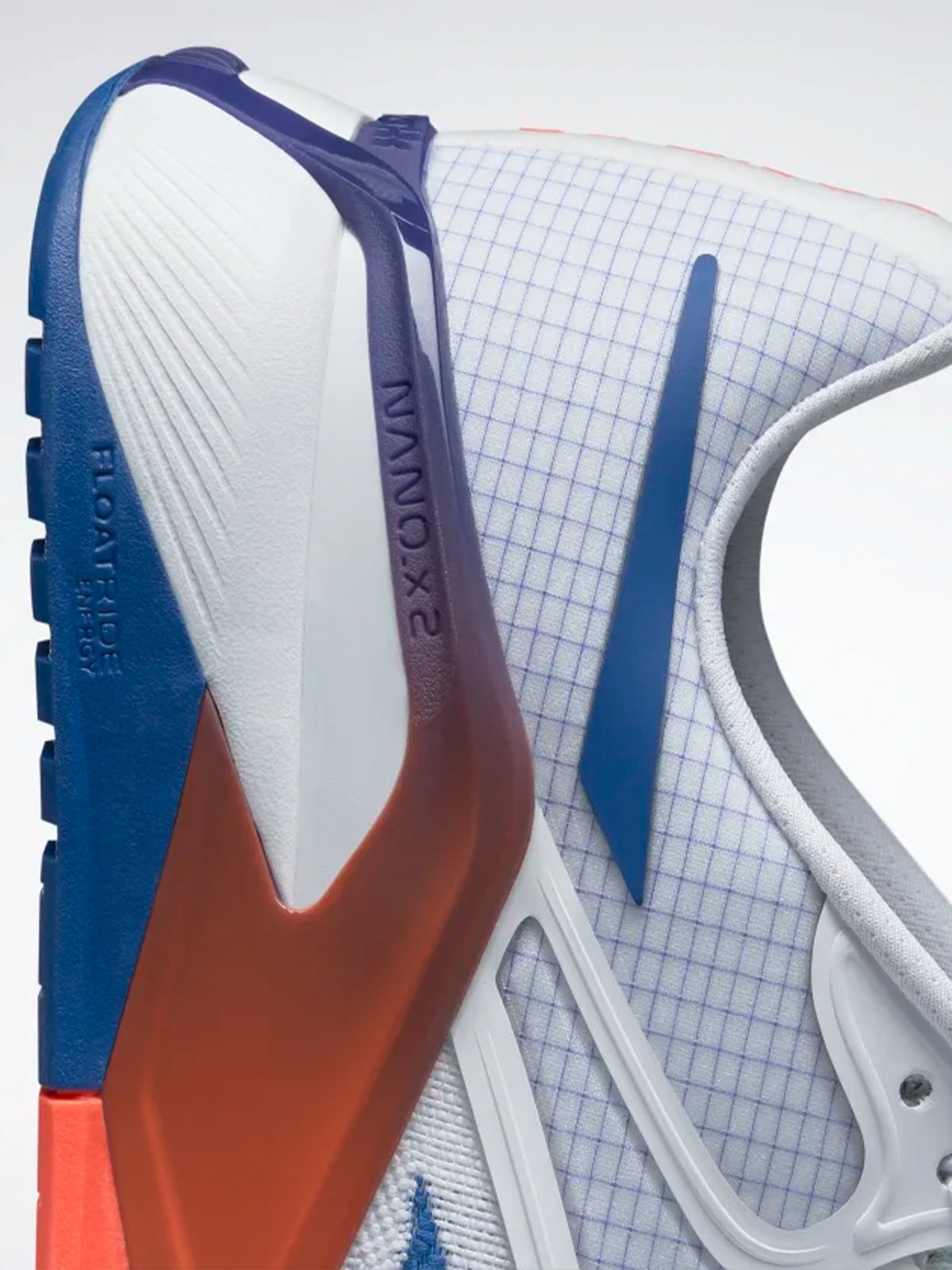 Reebok Nano X2 Cloud White / Vector Blue / Orange Flare