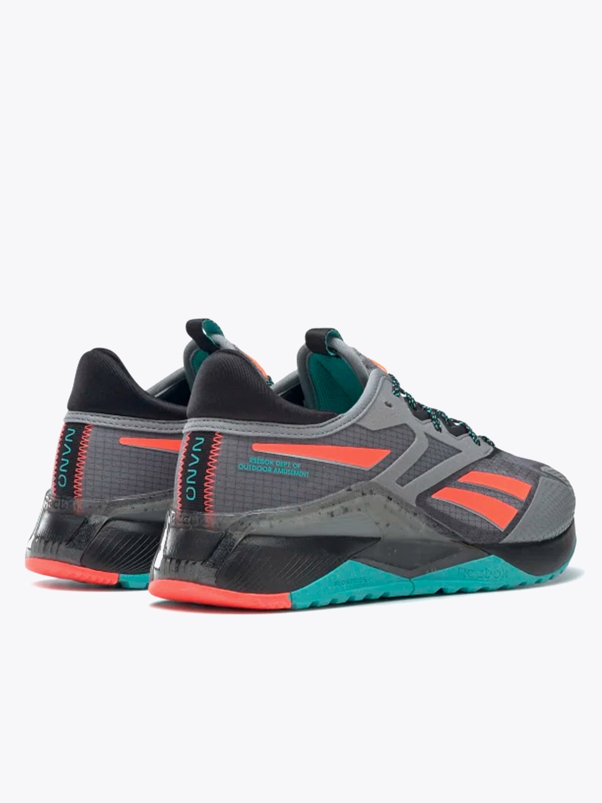 Reebok Nano X2 TR Adventure Pure Grey 5 / Core Black / Classic Teal
