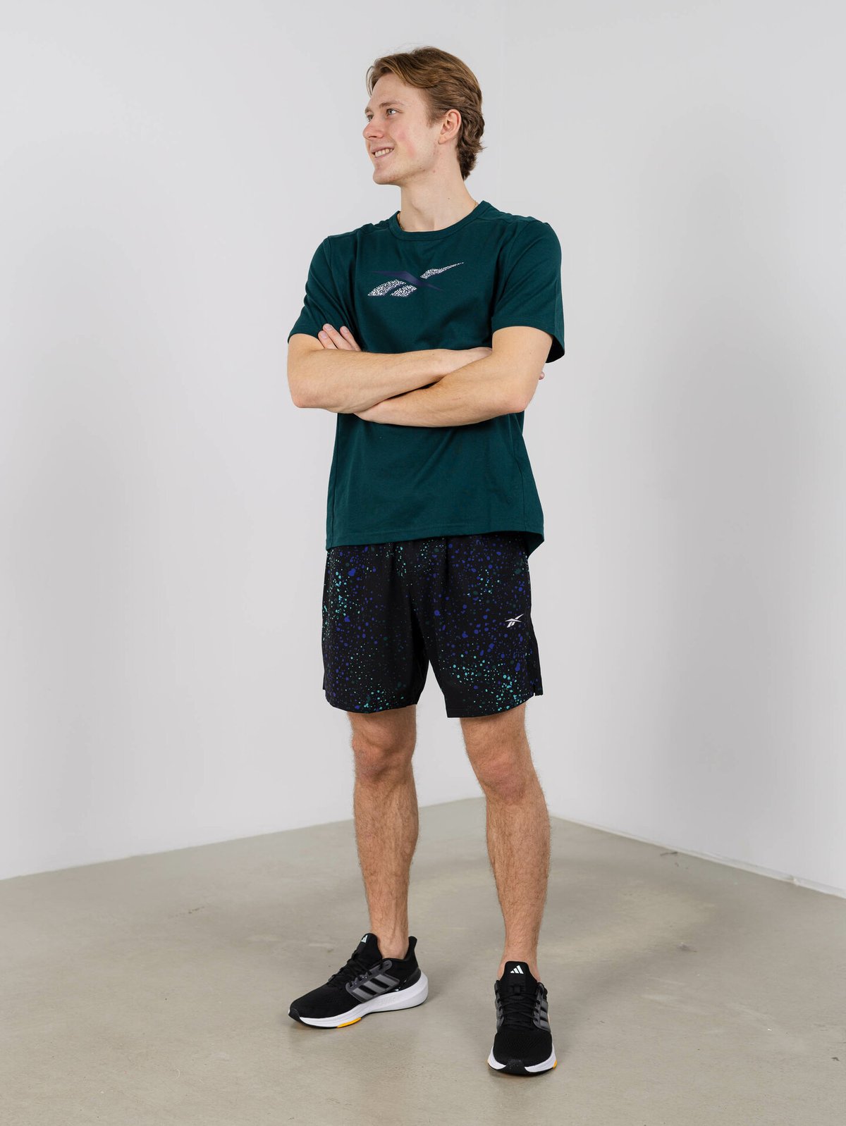 Reebok TS Strength AOP Short 2.0 Black