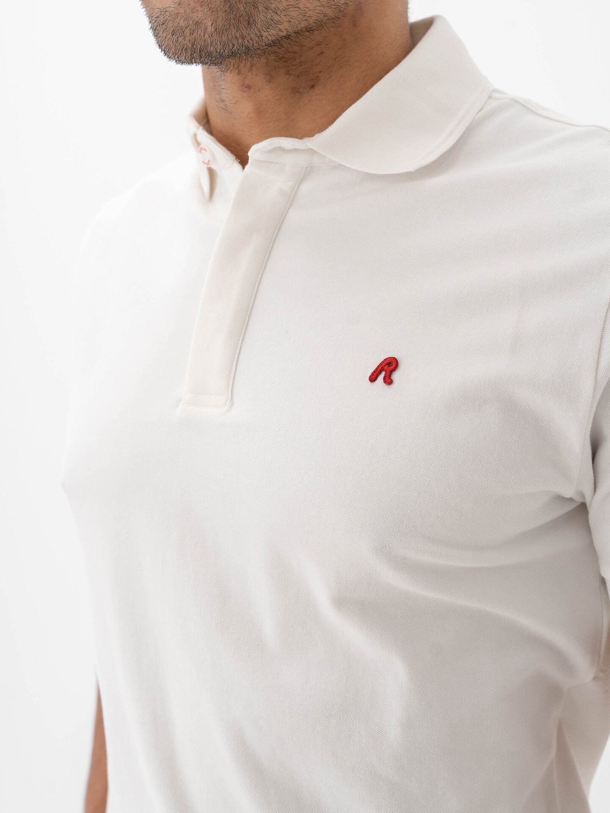 Replay Polo Tee Man White