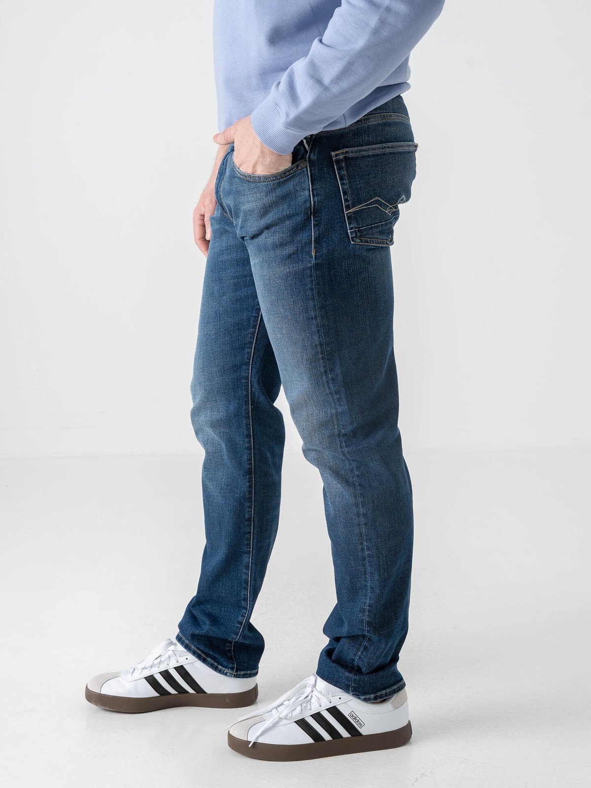 Replay Aideen Comfortstretch Dark Blue