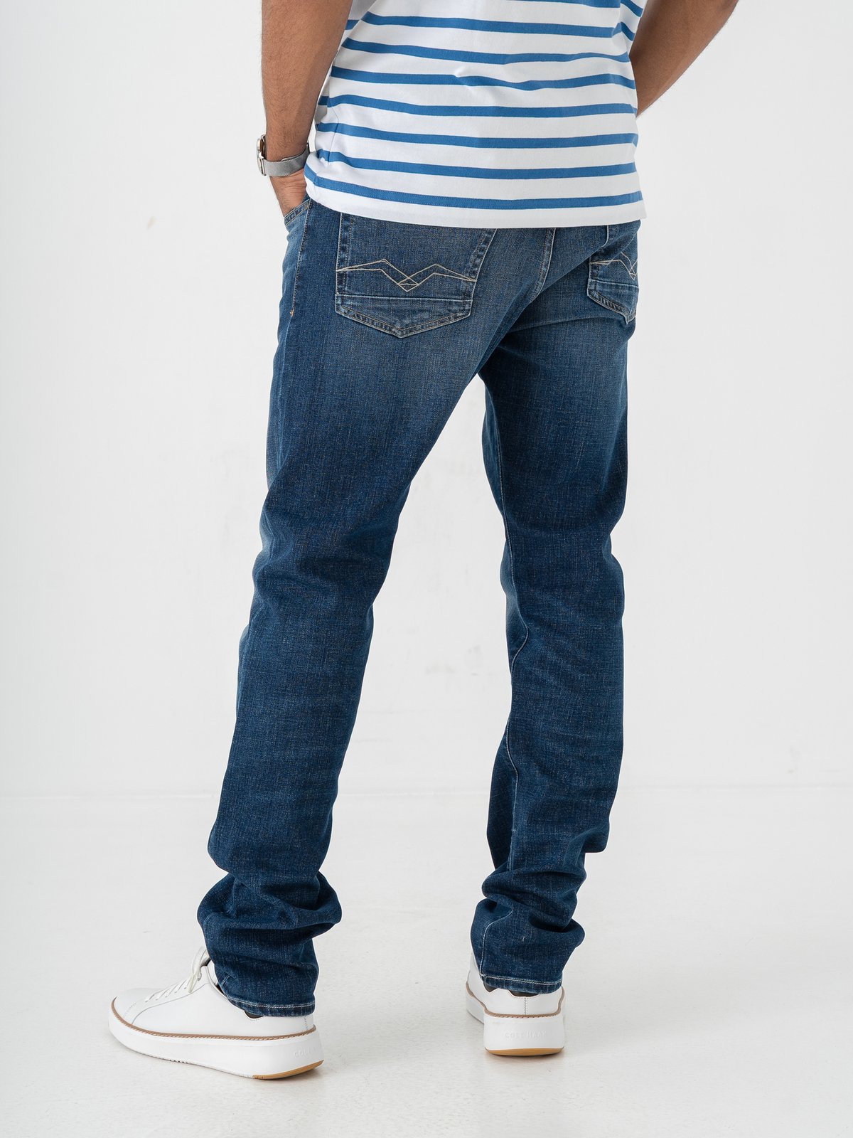 Replay Aideen Comfortstretch Dark Blue
