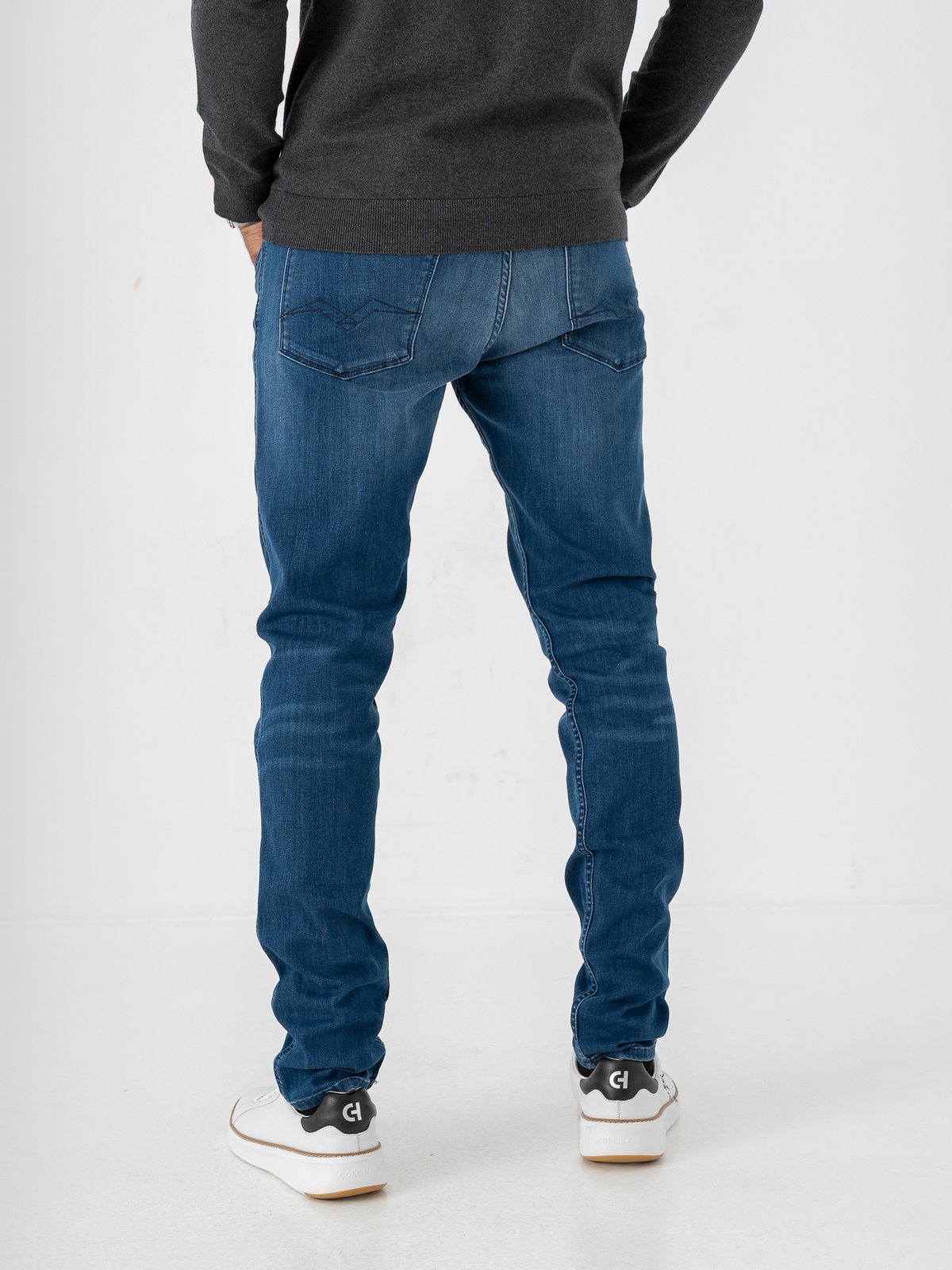 Replay Anbass Powerstretch Medium Blue
