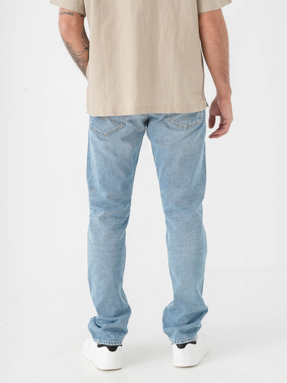 Replay Grover Non Stretch Light Blue