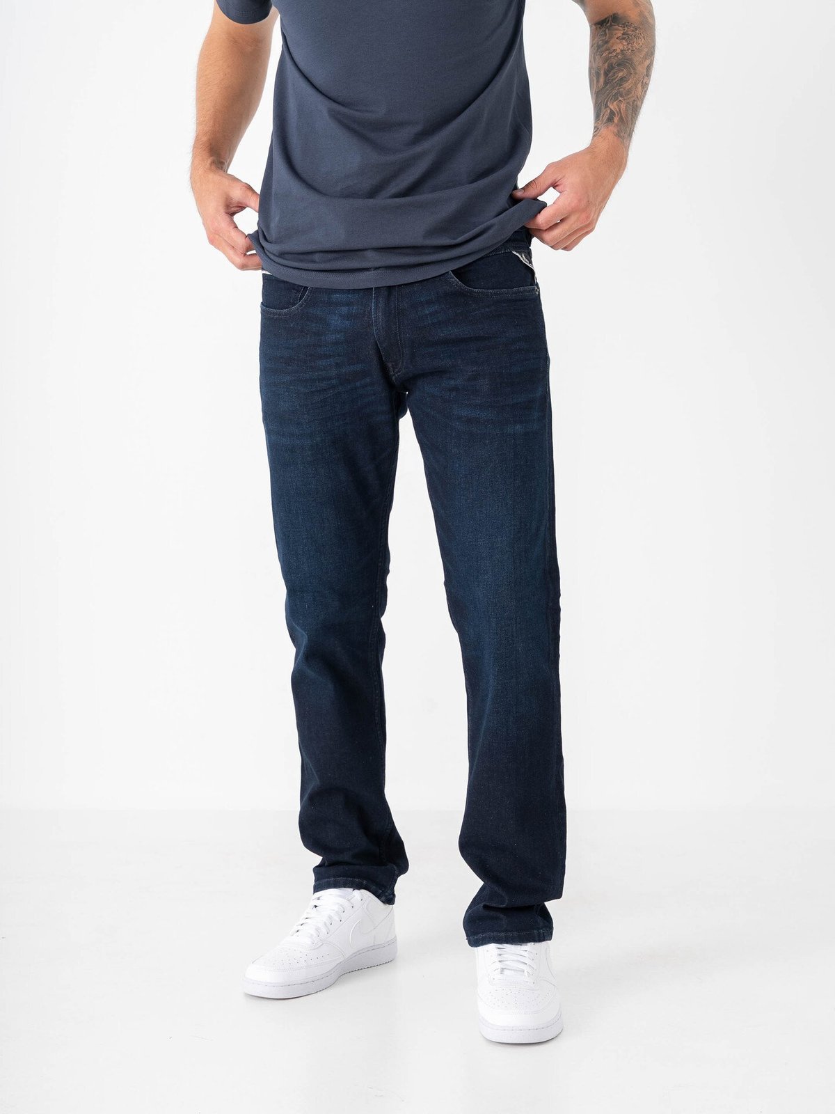 Replay Grover Powerstretch Dark Blue