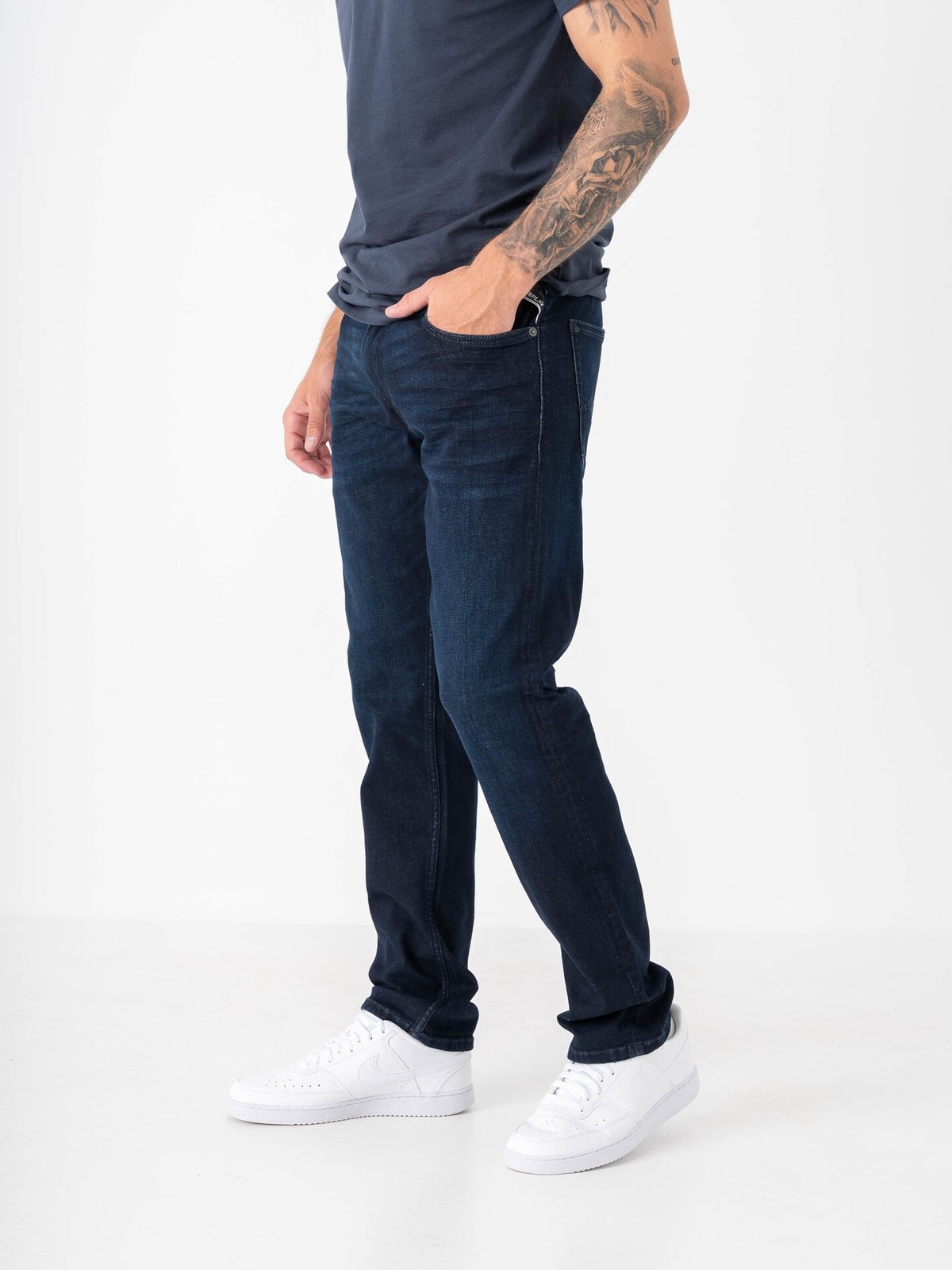 Replay Grover Powerstretch Dark Blue