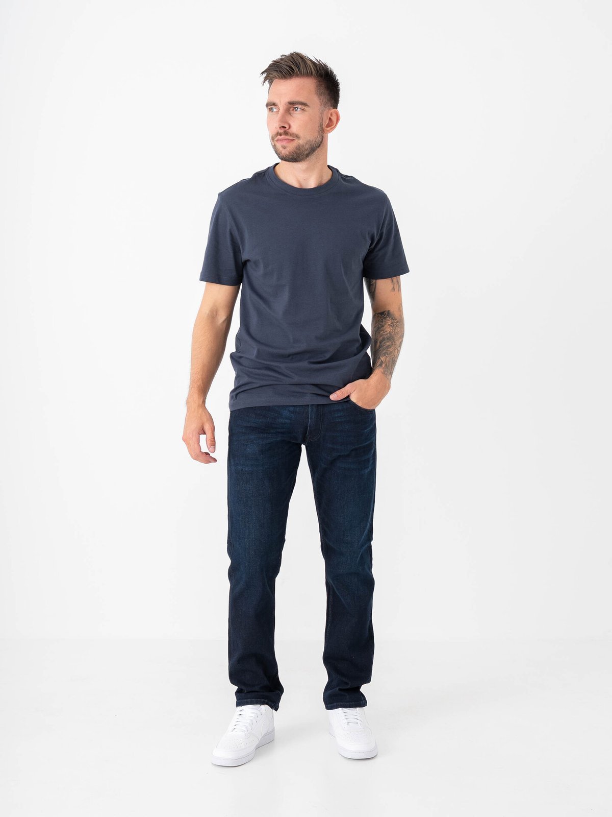 Replay Grover Powerstretch Dark Blue