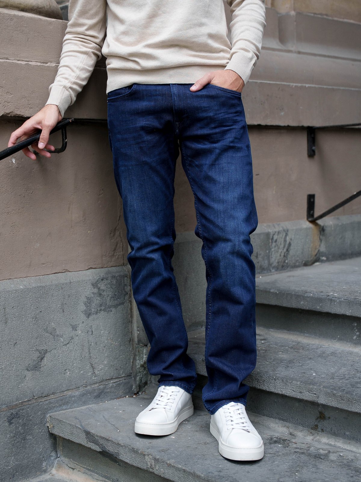 Replay Grover Powerstretch Dark Blue