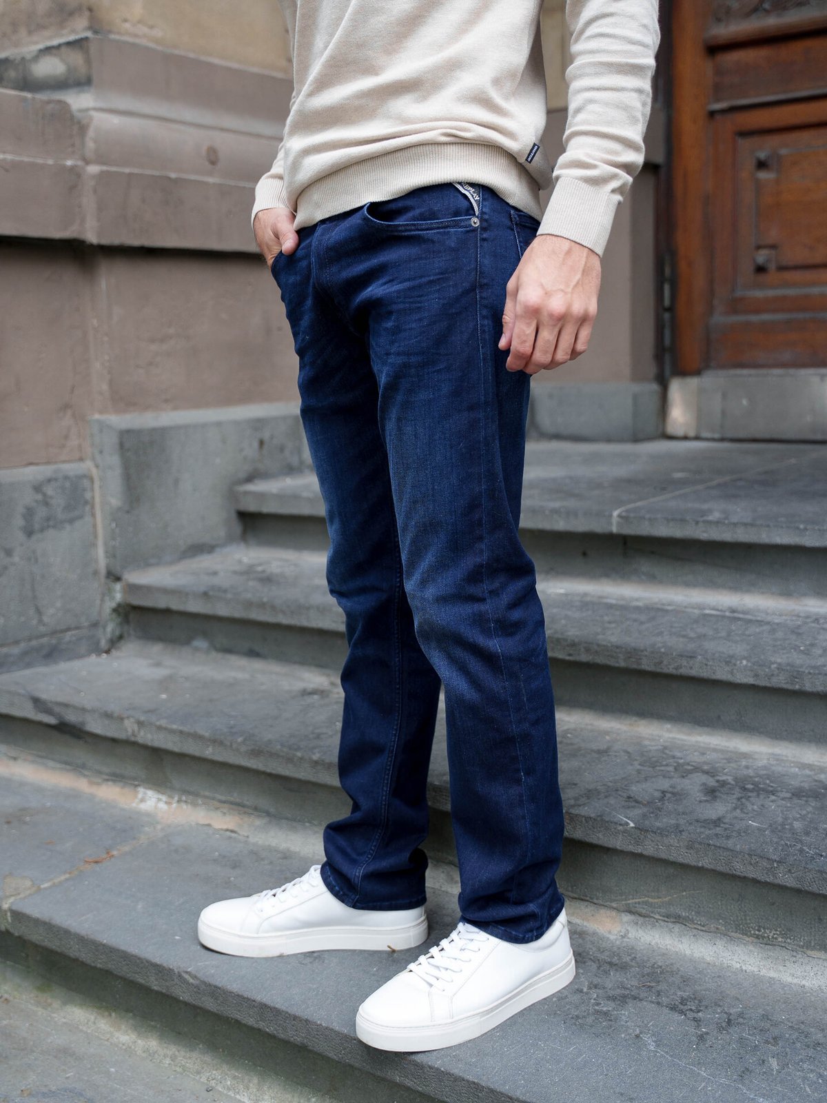Replay Grover Powerstretch Dark Blue
