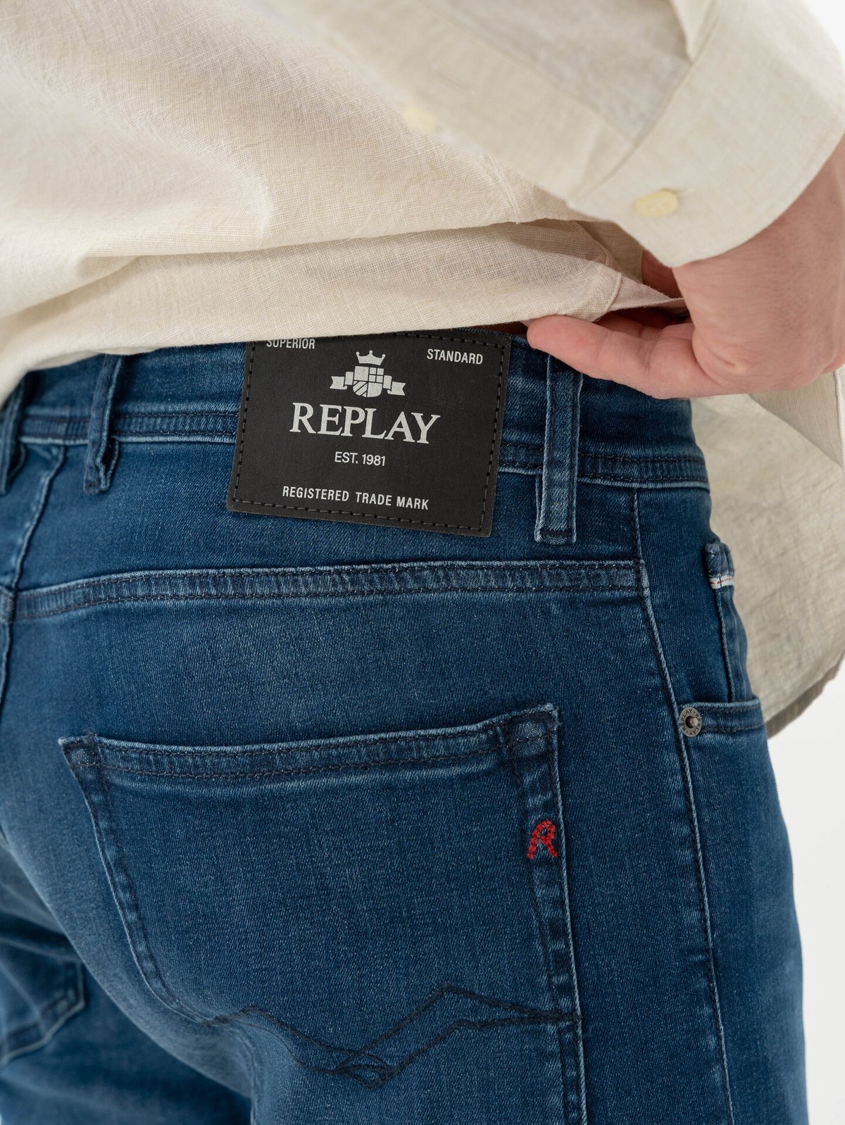 Replay Grover Powerstretch Denim