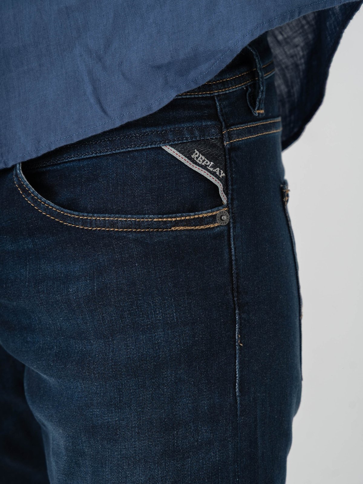 Replay Grover Powerstretch Denim