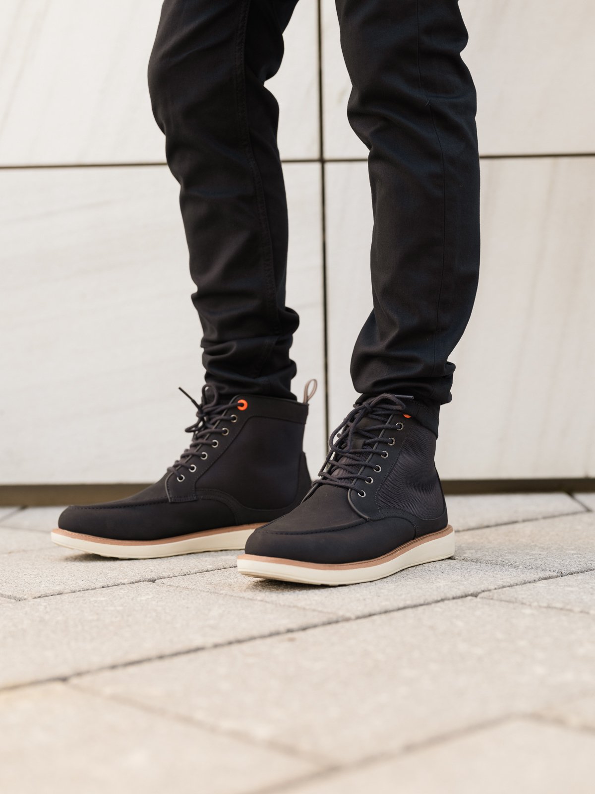 Swims Moc Toe Boot Navy